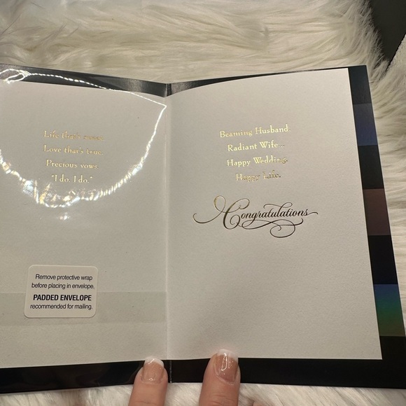 🧡10/$10 Mr. & Mrs. Greeting card - Picture 2 of 3